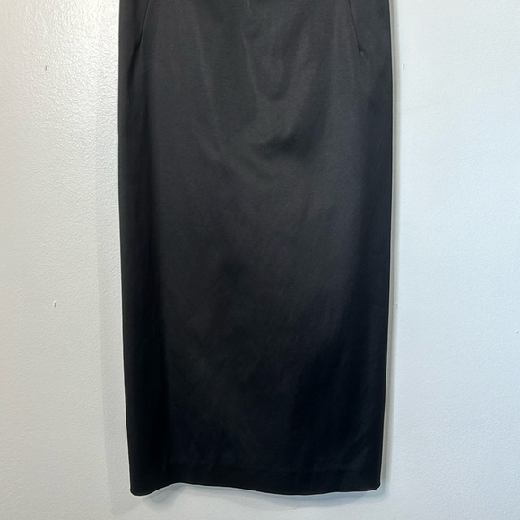 Dolce & Gabbana Black Sheath Midi Cocktail Dress Size 24 38 - Picture 3 of 10